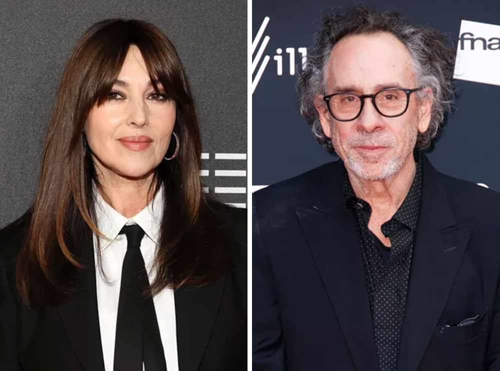 Monica Bellucci konfirmon romancën me Tim Burton