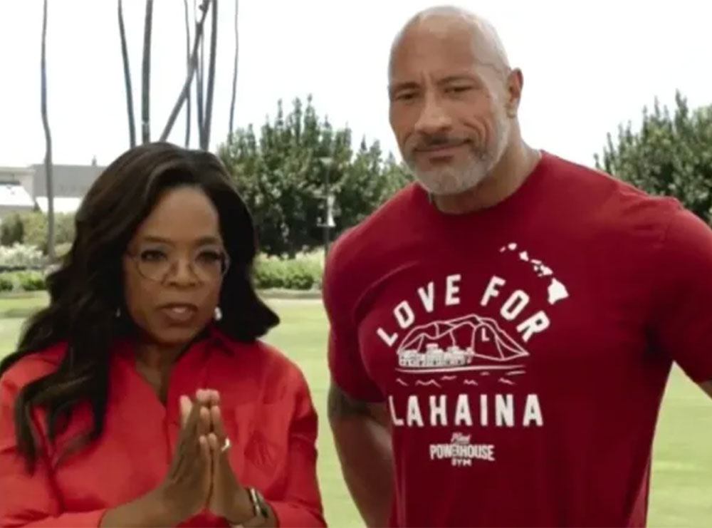 Oprah Winfrey dhe Dwayne Johnson marrin kritika të ashpra nga ndjekësit!
