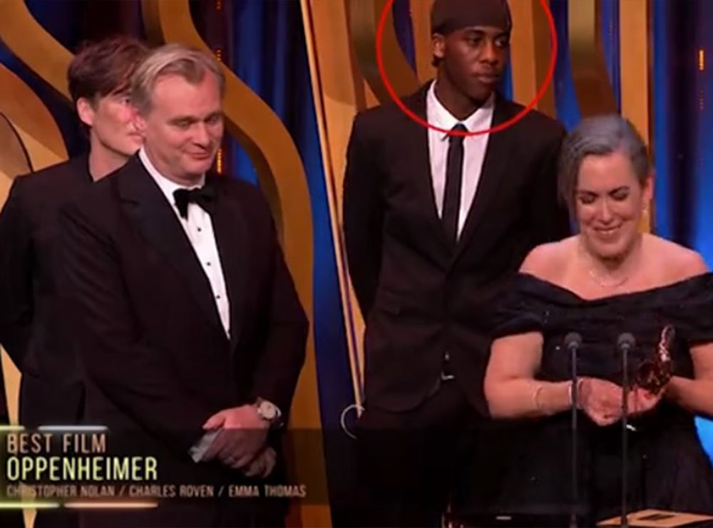 BAFTA në alarm/ Një shakaxhi u ngjit në skenë kur mori trofeun “Oppenheimer”