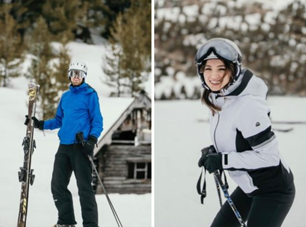 Fotot/ Princ Leka dhe Blerta Celibashi shkojnë për ski në Brezovicë