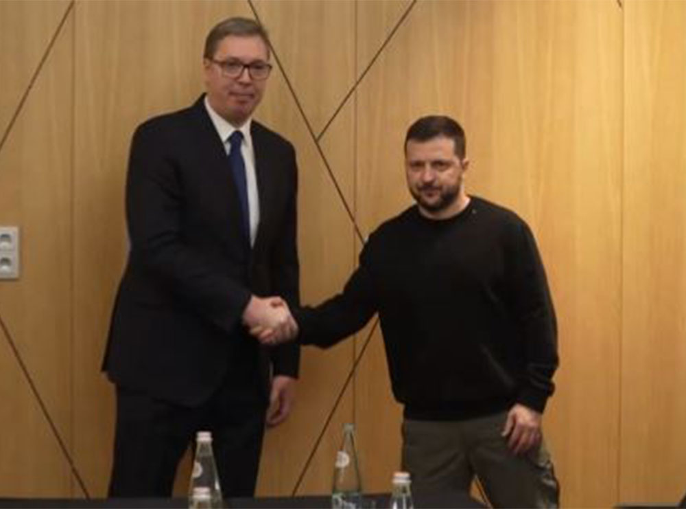 Takimi me Vuçiç në Tiranë, Zelenskyy falënderon Serbinë për ndihmën (VIDEO)