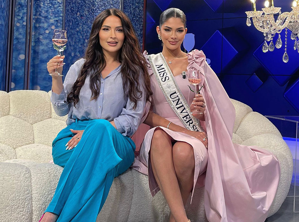 Rozana Radi bën të flas shqip Miss Universin Sheynnis Palacios