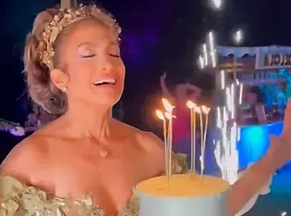Jennifer Lopez feston 55-vjetorin pa Ben Affleck!