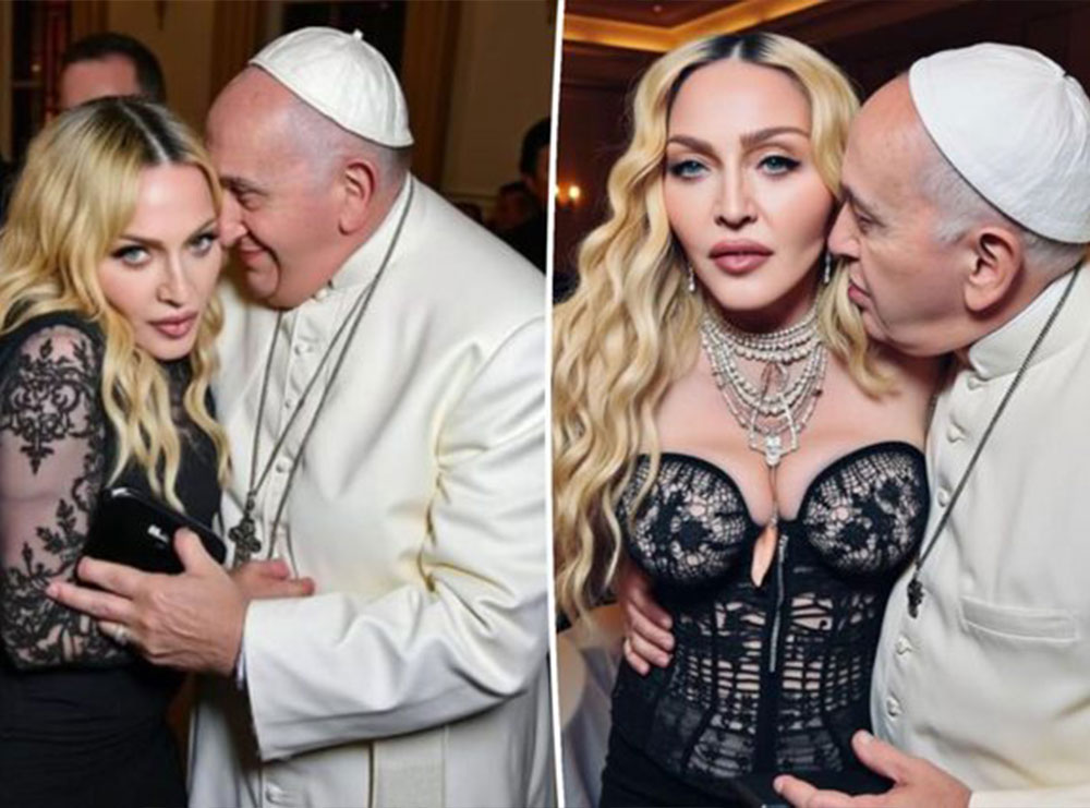 “Ndihem mirë kur të shoh…”, Madonna tërbon rrjetin me FOTOT ku shfaqet intime me Papa Françeskun!