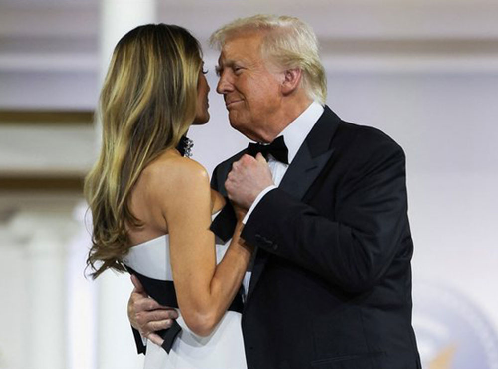 Nga fustani elegant te vallëzimi me Donald Trump, Melania mahnit në ballon inauguruese presidenciale (FOTO)