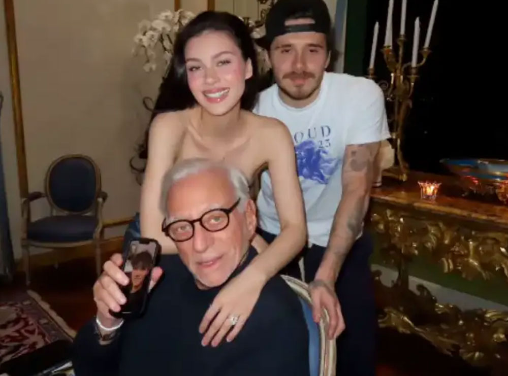 Brooklyn Beckham nuk e festoi ditëlindjen e babait të tij, por s’harroi të uronte vjehrrin