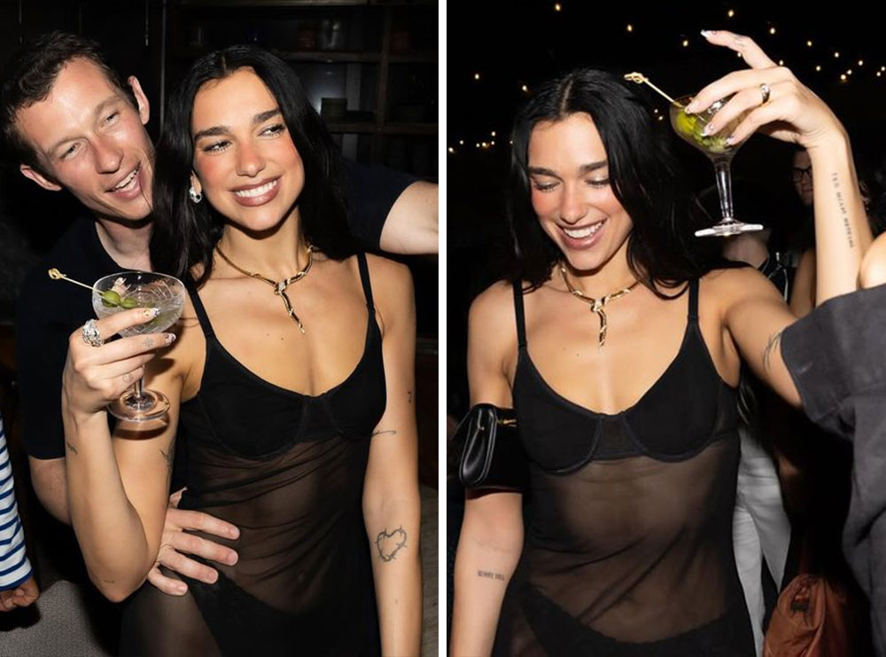 FOTO/ Dua Lipa shkëlqen me veshjen HOT teksa kërcen me partnerin!