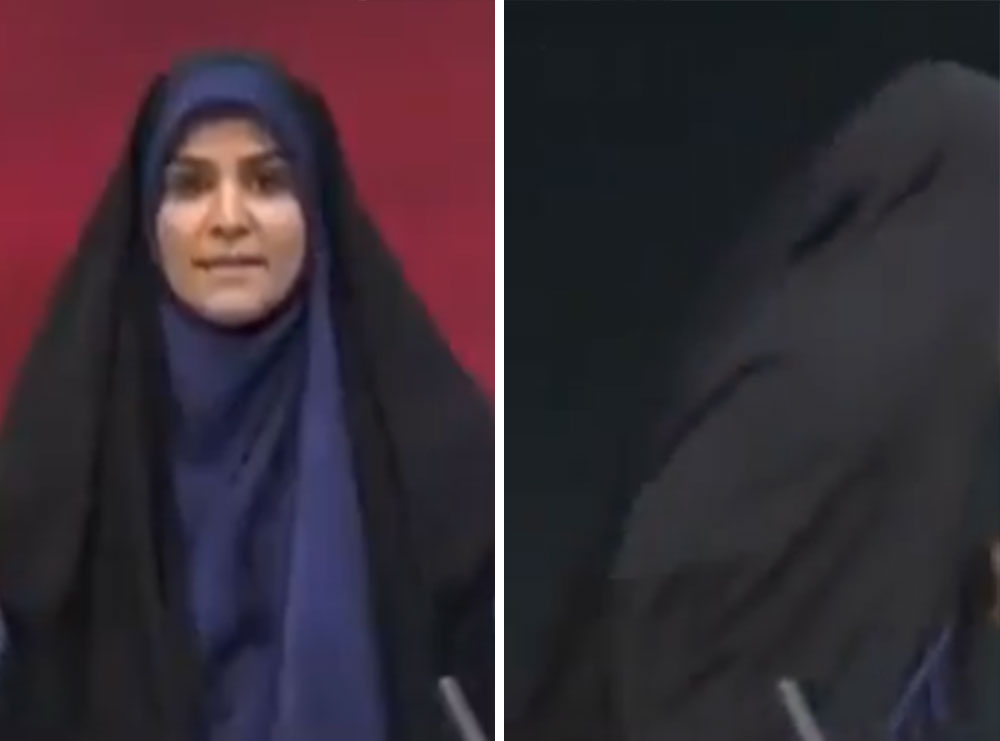Pamje të frikshme! Goditet televizioni shtetëror iranian “LIVE” gjatë transmetimit (VIDEO)
